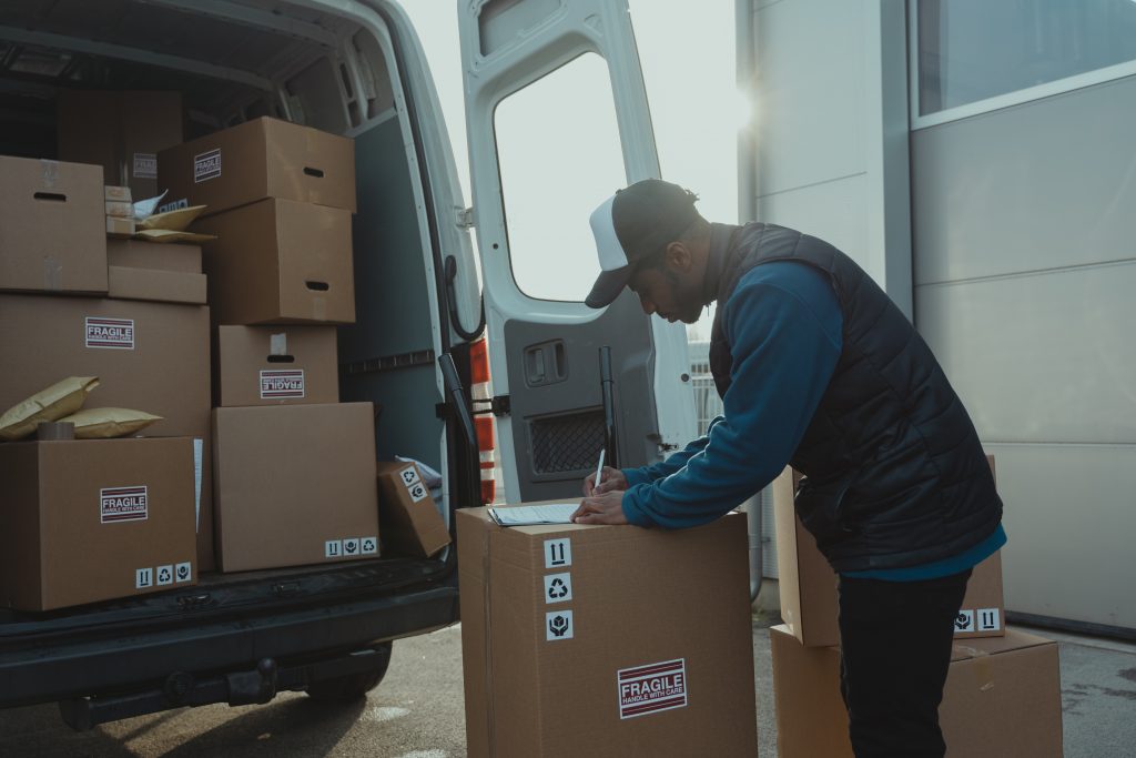 livreur camion